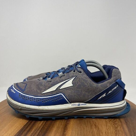 Altra Timp Grey Blue Sneakers Trail Running Shoes AFM1757F-1 Men’s Size 10.5 main image 5
